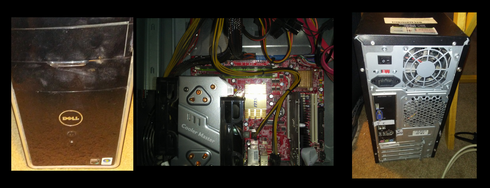 Computer Repair Estimate - Open Desktop Cases Image